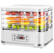 VIVOHOME Electric 5 Trays Food