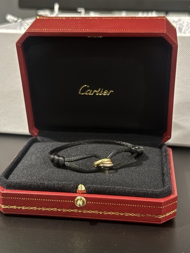 Cartier trinity cord bracelet - cartier,