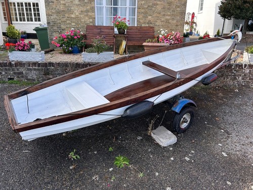 15ft clinker thames skiff - thames,