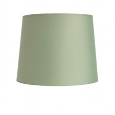 Lamp Shade Habitat 14cm Sage Green Fabric Small Table Light Dented Shade Only