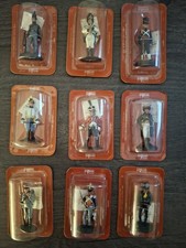 Del Prado Napoleon at War 1:32 Soldier Figures Job Lot of 9