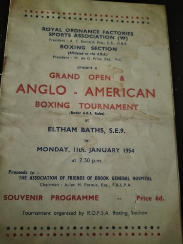 Vintage boxing anglo american - boxing,
