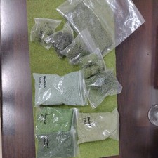 Job Lot Of Model Scene Grass