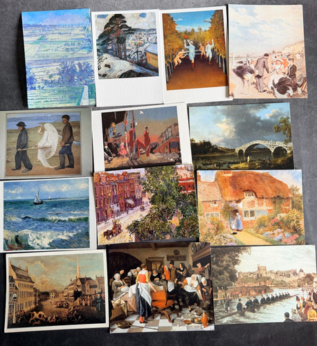 Vintage classic fine art oil - art,
