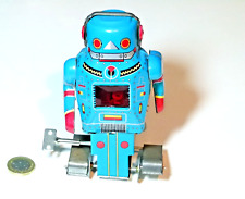 SPLENDID VINTAGE TINPLATE "SPARK ROBOT" TOY 1990S