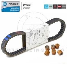 Transmission Belt + Original Variator Rollers VESPA GTS 4T Super 125 2009