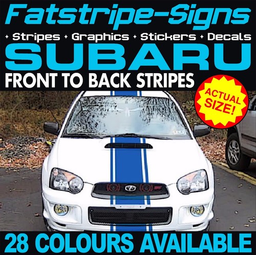 Fit subaru stripes graphics - fit,