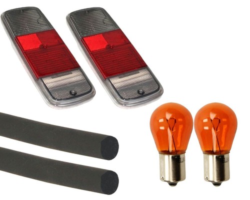 Smoked rear lamp lens kit - lamp, vw