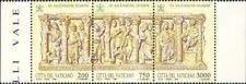 Vatican 1993 Ascension Day/Bas Relief Carving/Art/Sculpture 3v set (n38499c)