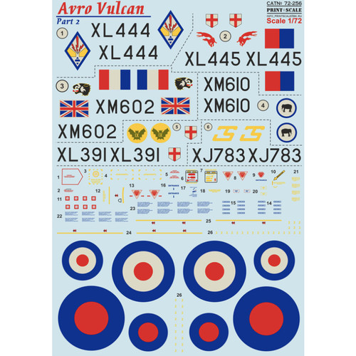 Print scale 256 decal for - print,