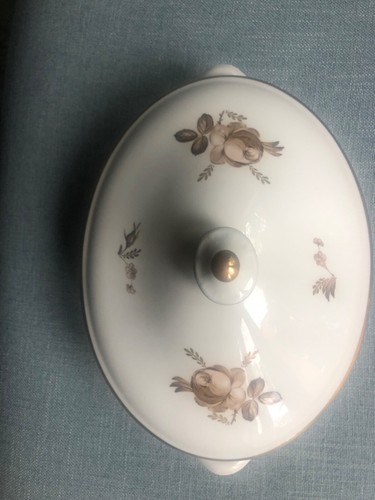 Royal copenhagen brown rose - brown,