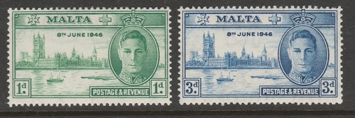 Malta 1946 victory - malta, set