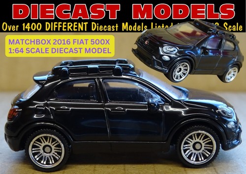 Fiat 500x suv black - 500x, black;