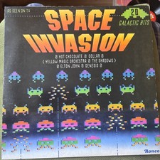 Space Invasion Compilation Vinyl LP Deep Purple Elton John OMD Carpenters War