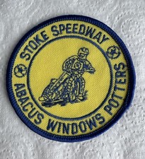 Vintage Stoke Potters Speedway 1980s Patch