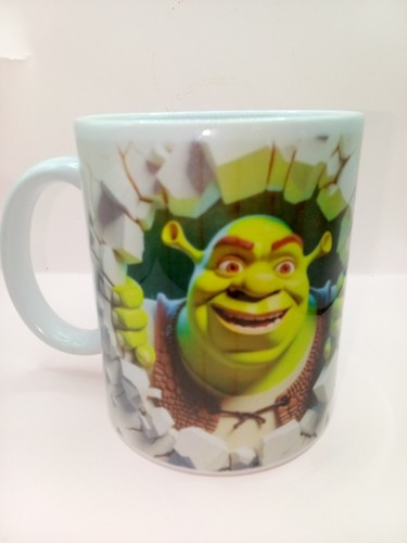 Shrek mug 11oz dishwasher - shrek, d