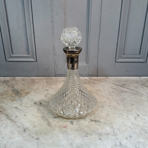 Large vintage pressed glass