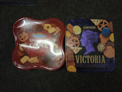 Vintage mcvities biscuit - x,