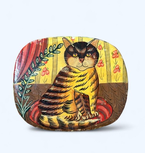 Paper mache laquer - , hand