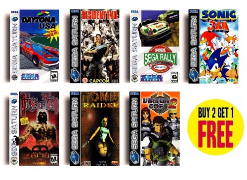 Retro sega saturn game - a4,