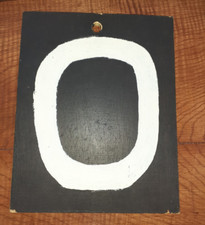 Hand made cricket scoreboard