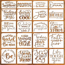 Word Stencils for Painting on