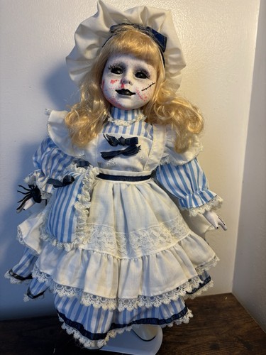 Porcelain horror doll - porcelain,