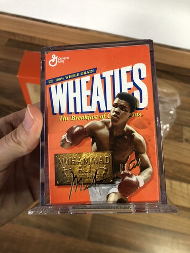 Muhammad ali mini wheaties box - mini,