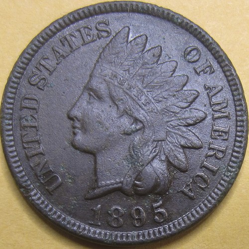 1895 indian head cent - 1895,