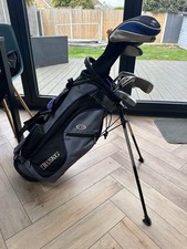 US Kids Ultralight 54 Wt-15s Wt-15u Dv3 Golf Club Set And Stand Bag