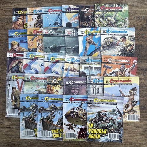 Job lot old commando - job,