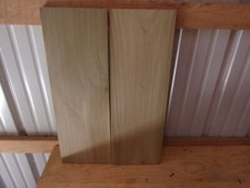 2 PC TULIP POPLAR WOOD KILN