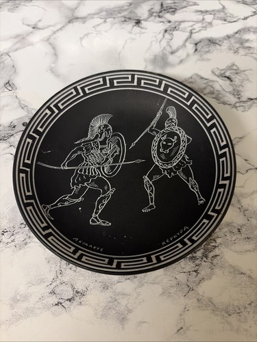 Ancient greek style plate - ancient,