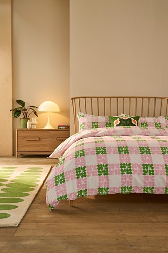 Orla kiely floret check king - floret,