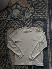 Drake’s Large Ecru Sweatshirt Sweat Jumper