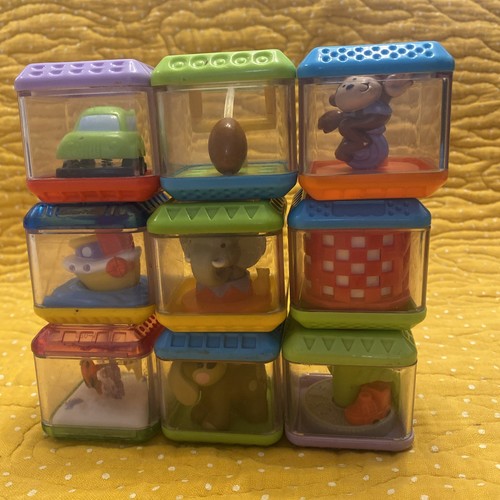 Fisher price peek boo - peek, blocks