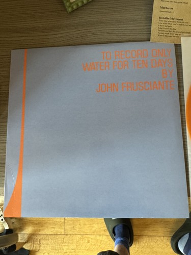 John frusciante orange vinyl - frusciante,