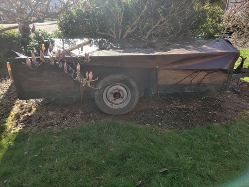 Braked trailer 5ft - x, 8.8ft