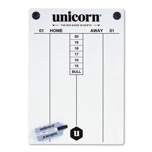 Unicorn darts large dry wipe - unicorn,