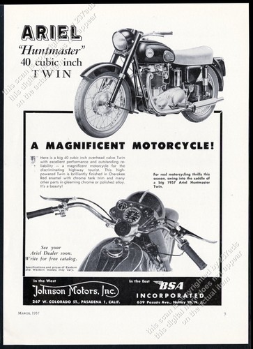 1957 ariel huntmaster - ariel,