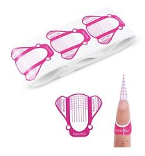 BEAUTI-NAILS Professional Pink Sculpting Nail Forms - UK Seller