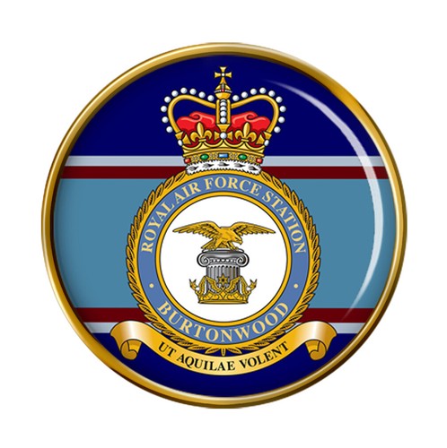 Raf station burtonwood pin - burtonwood,