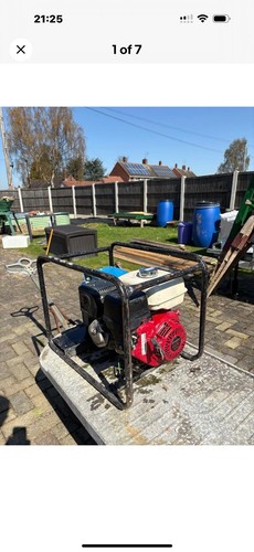 5kw site generator for - site, hire