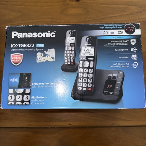 Panasonic tge822 twin - panasonic, kx-tge822