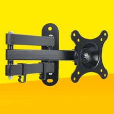  Pc Monitor Wall Bracket Mount Adjustable TV Frame for 10-27 Inch LCD LED