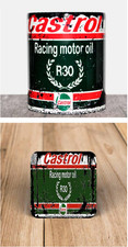 Retro Castrol R30 Motorcycle