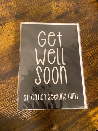 Funny get well - funny, soon