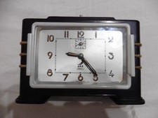 vintage Jaz bakelite alarm clock  circa 1941 