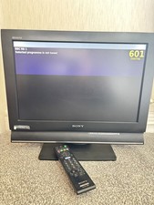 SONY 19” HD TV KDL-19L4000 Plus Remote Controller Black