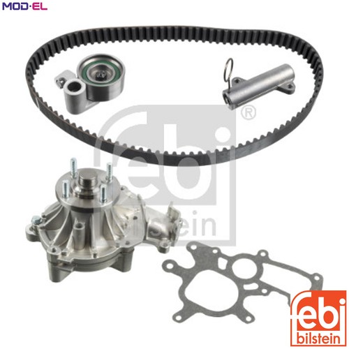 Water pump timing belt kit - pump, &